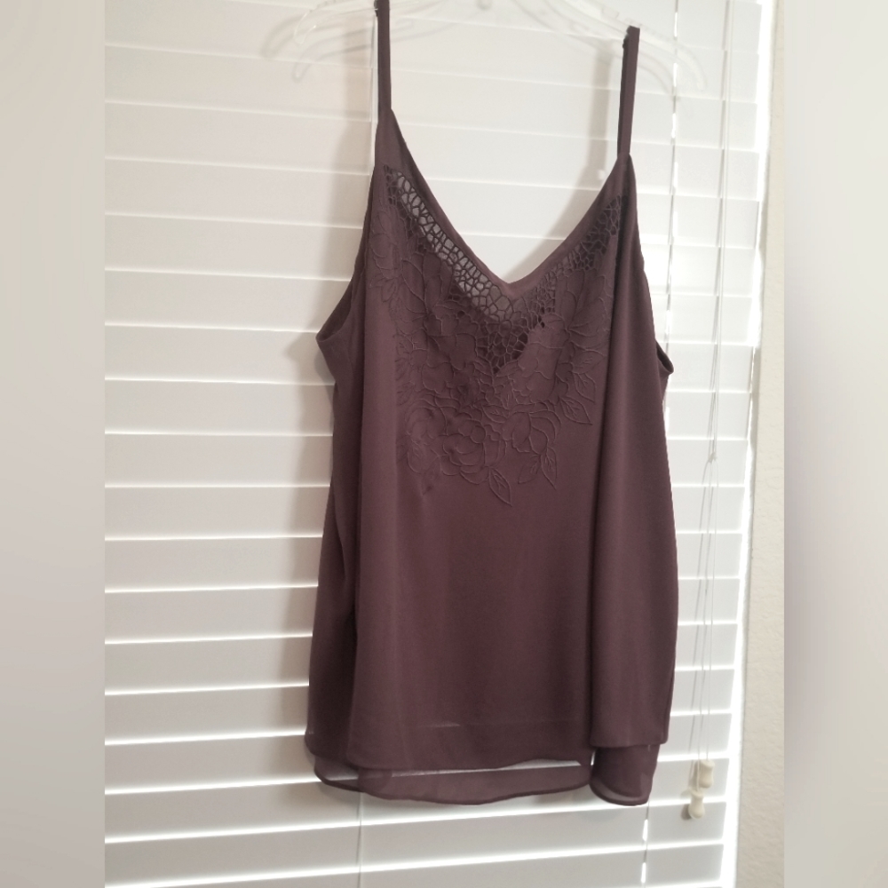 Torrid deep mauve swing camisole